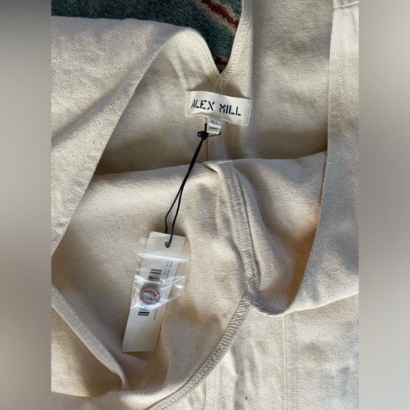 Alex Mill Millie Cream Jumpsuit - Picture 4 of 5